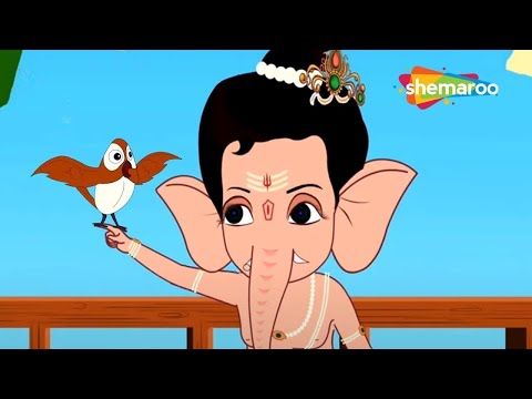 বাল গণেশের সাথে চিদিয়া বলি | Chidiya Boli  Rhyme With Bal Ganesh | Nursery Rhymes For Kids