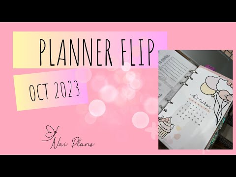 Planner Flip | October 2023