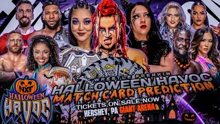 WWE NXT Halloween Havoc 2024 - Match Card Prediction | Wrestle Freakin