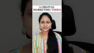 18 DIGITAL MARKETING TOOLS #shortsfeed #aitools #shortsvideo #ai #onlinejobstamil #trendingshorts