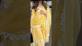 meesho dress haul /beautiful anarkali suit #fashion #meeshosuitdresshaul