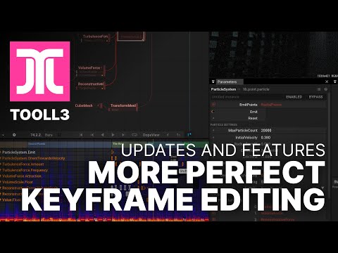 Tooll3 - Improvements to keyframe editing