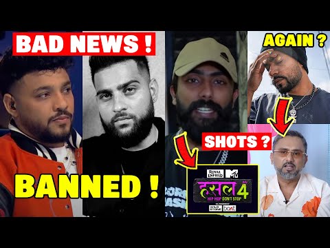 BANNED❗SAD NEWS FOR KARAN AUJLA & RAFTAAR🥵❗ BELLA TOOK SHOTS ON MTV HUSTLE AGAIN😡❓BOHEMIA ON YOYO