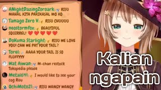 Kelakuan Risuners saat Risu ngambil Makan [Hololive Subindo]