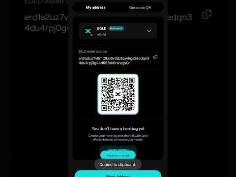 DoctorX Withdraw XPotal EGLD Receiving Adress | Xpotal EGLD Deposit Kese kare #shorts #xpotal #egld