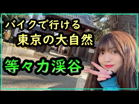 バイクで東京の森へ!!等々力渓谷公園♪