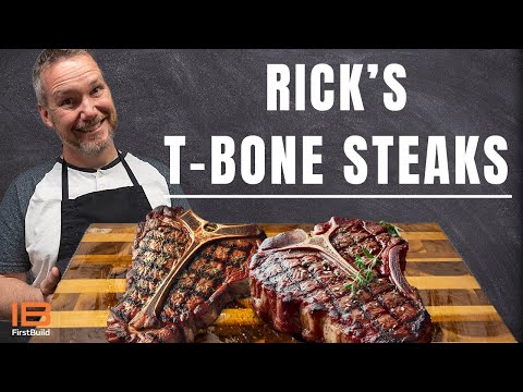 Rick's T-bone Steak Recipe | GE Profile Smart Indoor Smoker