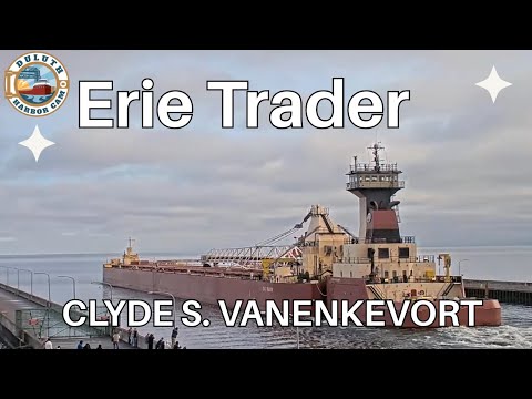 Erie Trader/CLYDE S. VANENKEVORT departed Duluth12/30/2024