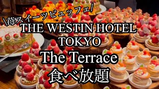 【食べ放題】超人気！ウェスティンホテル東京🏨ストロベリー🍓スイーツビュッフェ🍰#ウェスティンホテル東京#ストロベリースイーツビュッフェ