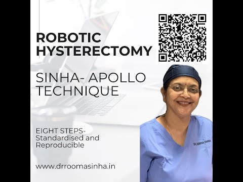 Robotic Hysterectomy- Sinha Apollo Technique -8 simple reproducible steps