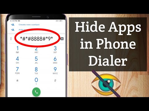 How to Hide Apps in Phone Dialer on Android!! Without Root, 2022