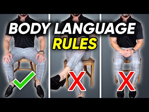 12 Men's Body Language Rules EVERY GUY SHOULD FOLLOW