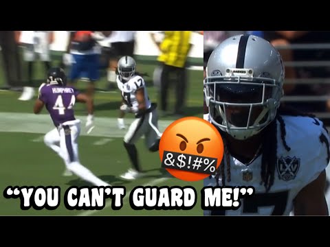 Davante Adams Vs Marlon Humphrey 🤬 PHYSICAL Matchup! (WR vs CB) Raiders vs Ravens 2024 highlights