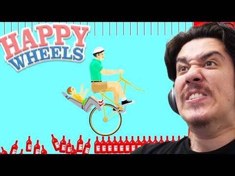 ボブを捨てずにゴールへ行くの難しすぎwwww【HappyWheels】