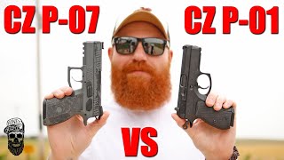 CZ P07 vs CZ P01