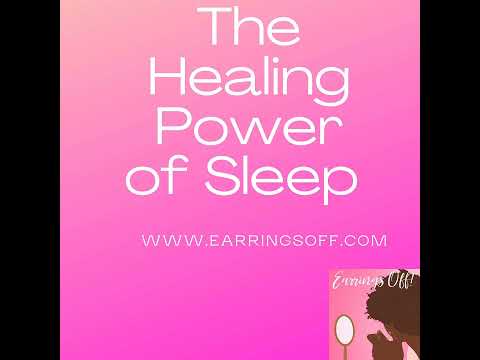 The Healing Power of Sleep