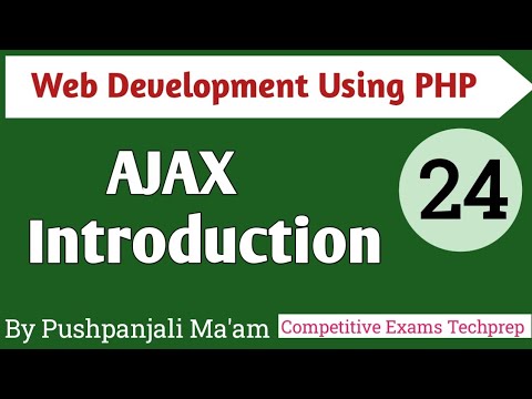 Lec - 3.1 AJAX Introduction in PHP in Hindi