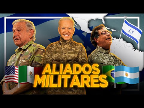 Los 6 ALIADOS MILITARES de ISRAEL en AMÉRICA