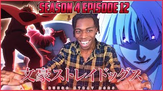 SOLO TANKIN?! | BUNGO STRAY DOGS S4 | EPISODE 12 | REACTION