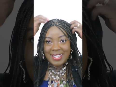 See how I cut my braiding time down to zero. #braids #glueless #hairstyle #gluelesswigs #braiding