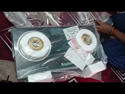 #Khaitan Double TOP Gas stove unboxing #Gasstove Unboxing #kitchen  #kitchenstove #madeinindia