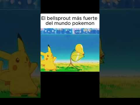 El bellsprout mas fuerte del mundo Pokémon xD  #pokemon#pokemonespañol#bellsprout#pikachu