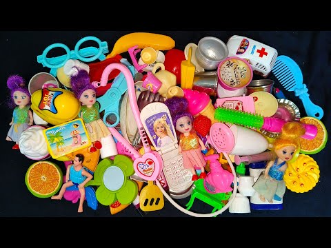 4:59 Minutes Satisfying with Unboxing Hello Kitty Kitchen Set | Dollhouse Playset ASMR Review Toys