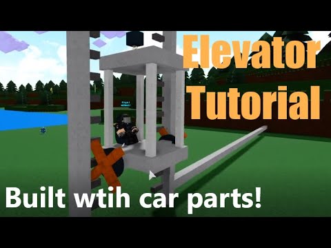 Elevator Tutorial with Wheels! | Build a Boat ROBLOX