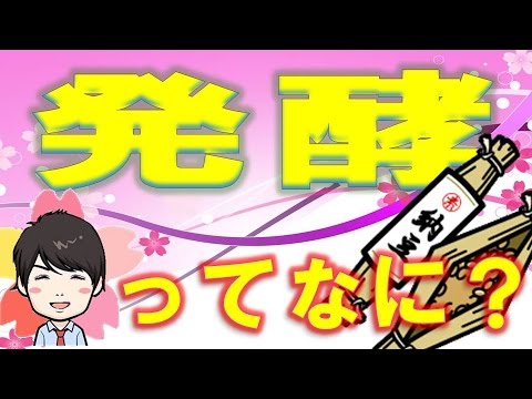 【3分】  発酵ってどういう意味？