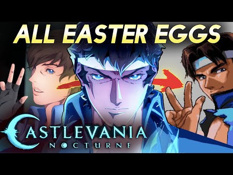 Castlevania Nocturne, All Easter Eggs, Game & History References Explained!