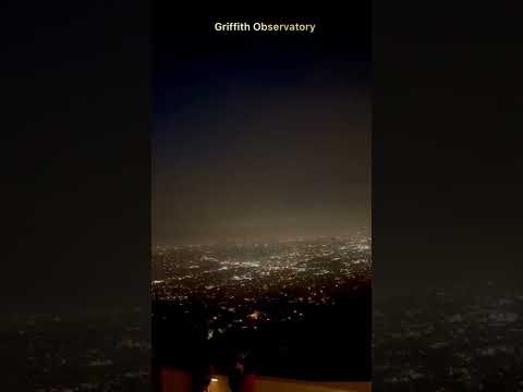 Griffith Observatory at night 越夜越美的格里斐斯天文台