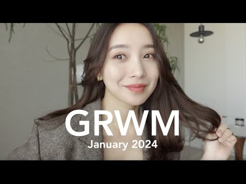 【GRWM】お出かけ前の準備👜フェミニンなメイクしたかったのよ、、。