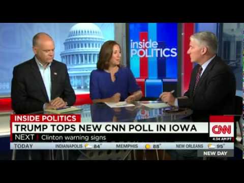 CNN News August 13 2015 Trump tops new CNN poll in Iowa