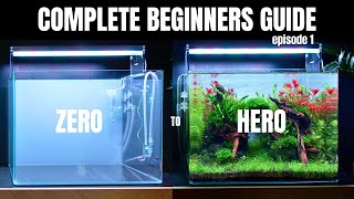 EP:1 Complete Aquascaping Beginners Guide - Buying the essentials