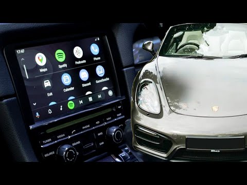 Apple CARPLAY | Android AUTO & Reversing CAMERA Added To A Porsche 981 Boxster