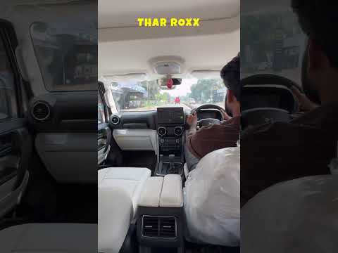 Panthalchant | mahindra thar roxx drive with dabzee song | shorts | #automobile #shorts