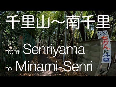 【今日の散歩】千里山～南千里 裏道編 [4k 60fps] from Senriyama to Minami-Senri