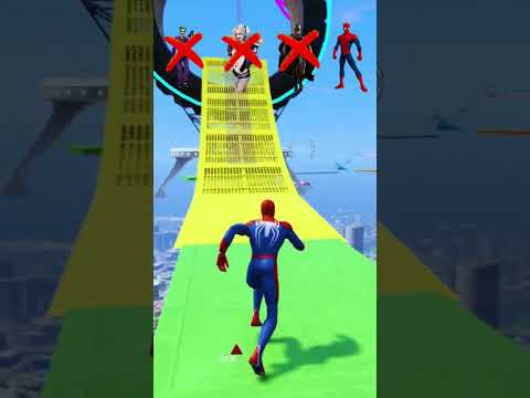 The Incredibles Challenge Ep214 #spiderman #ironman #batman #superman #gta5