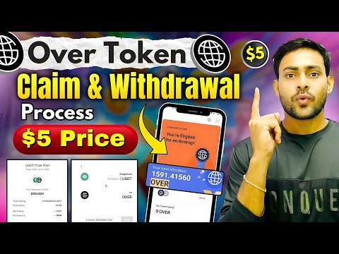 1 FINAL Step Claim $OVER Token🤩|| Over Protocol Claim and Withdrawal Process || Over Flex Price