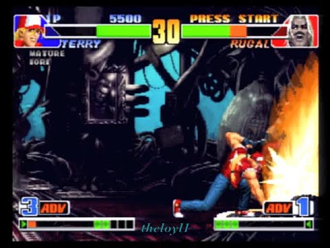 King of Fighters '98 - Final battle vs. Rugal