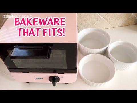 Bakeware For The Dash Mini Toaster Oven! Small Enough To Fit!