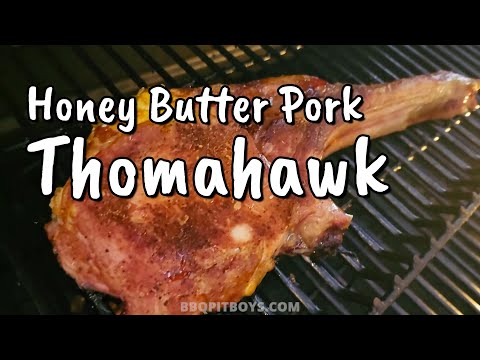 Honey Butter Pork Tomahawk