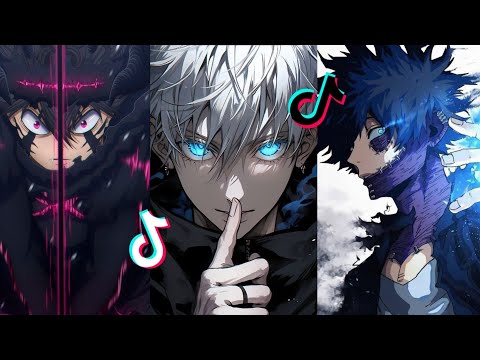 Anime Edit Badass Anime Moments Tiktok compilation PART 76 in 4K