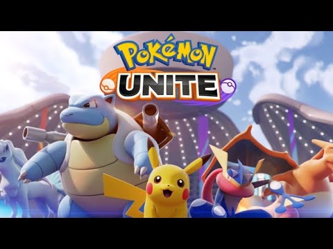 Playing pokemon unite for the first time!! (no commentary)