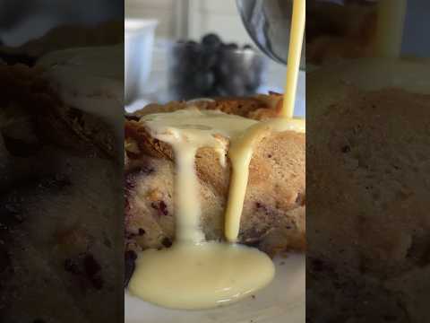 Blueberry Bread Pudding - Easy Recipe #recipe