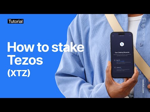 How to stake Tezos XTZ / Staking Tezos