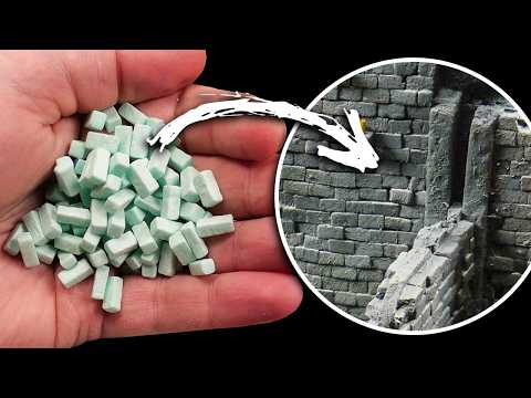 THIS IS HOW I MAKE TINY FOAM BRICKS