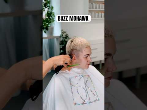 Buzz mohawk cut #haircut #buzzcut #sck