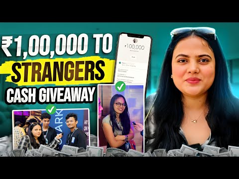 I Gave ₹1,00,000 to Random People (Only If They Knew This) at IBW 2024