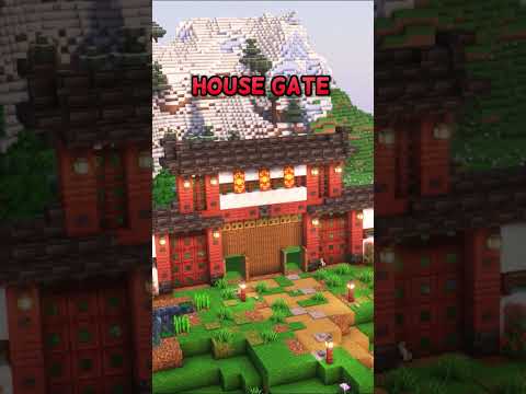 Minecraft Build Ideas - Japanese #minecraft #buildhacks #minecraftbuilding